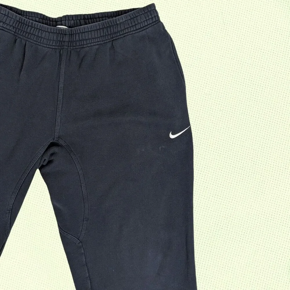Nike Club OH Sweatpants Mens XL Joggers Athletic Navy‎ Blue Fleece Swoosh